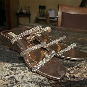 COPY - Jewel Badgley Mischka Women's Dress Sandal - Rose Gold - Size 6.5